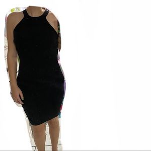 🚨👗 kik; Bodycon Stretchy Black TankTop Sleeveless Style